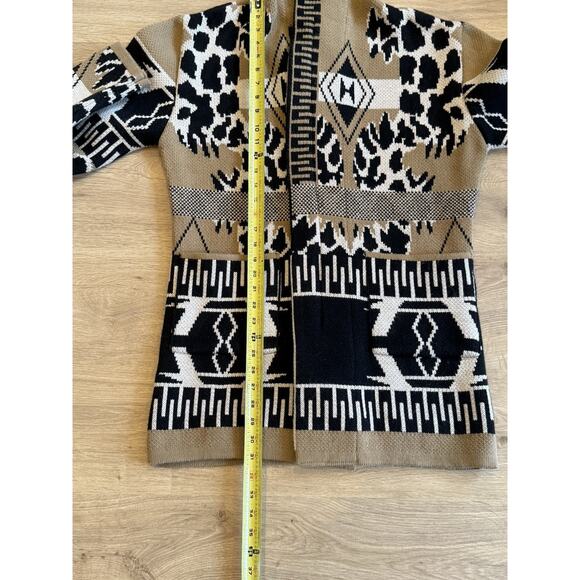 Men’s Cardigan - Leopard Size L One In A Million Made In Turkey - Picture 6 of 7